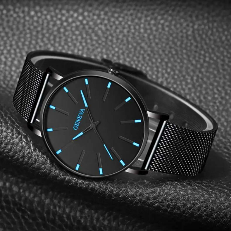 Minimalist Men's Fashion Ultra -Thin Quartz Watch