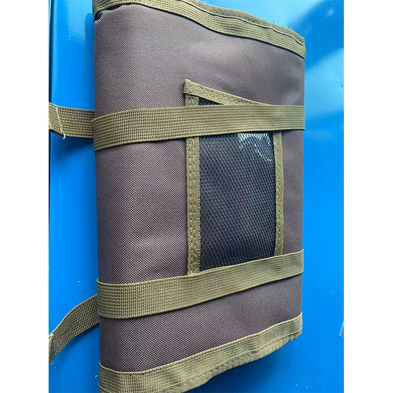 Roll-Up Canvas Tool Organizer - Heavy -Duty Multi-Function Storage Bag