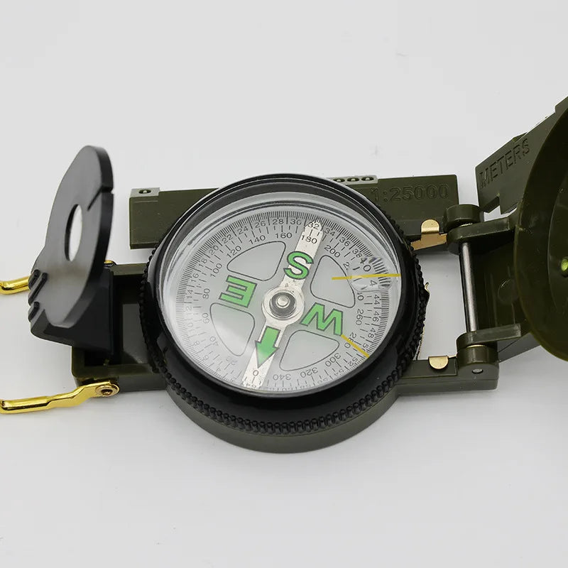 Waterproof High Precision Compass Outdoor Gadget Sports Hiking Mountaineering Professional Sight