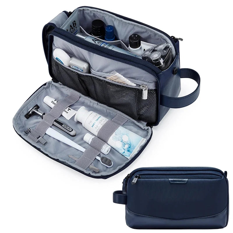 BAGSMART Men's Travel Toiletry Bag - Premium Large Capacity Dopp Kit Organizer