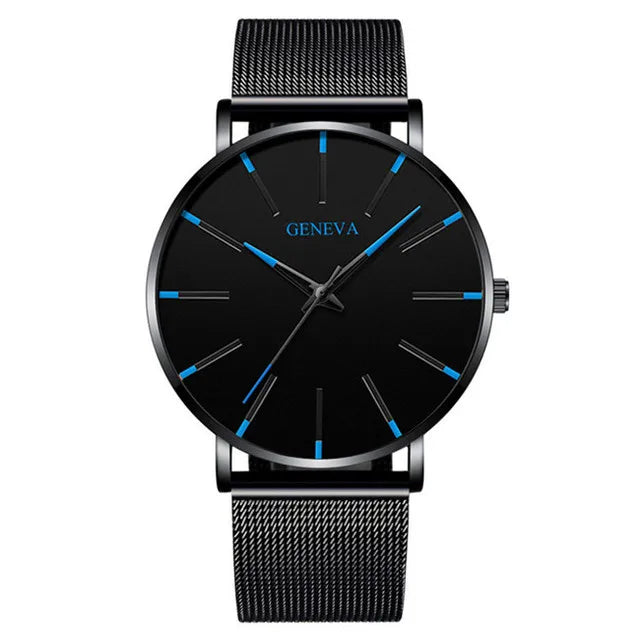 Minimalist Men's Fashion Ultra -Thin Quartz Watch
