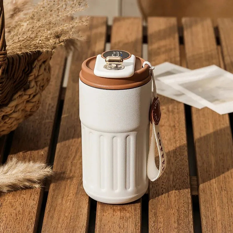 Smart Stainless Steel Travel Mug- Insulated Coffee & Tea Tumbler