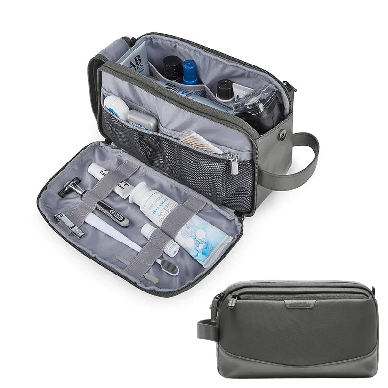 BAGSMART Men's Travel Toiletry Bag - Premium Large Capacity Dopp Kit Organizer