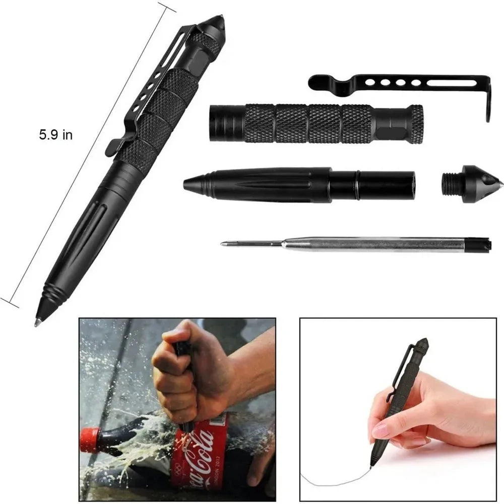 Tactical Multitool Pen - Self Defense & Survival Gear for Him