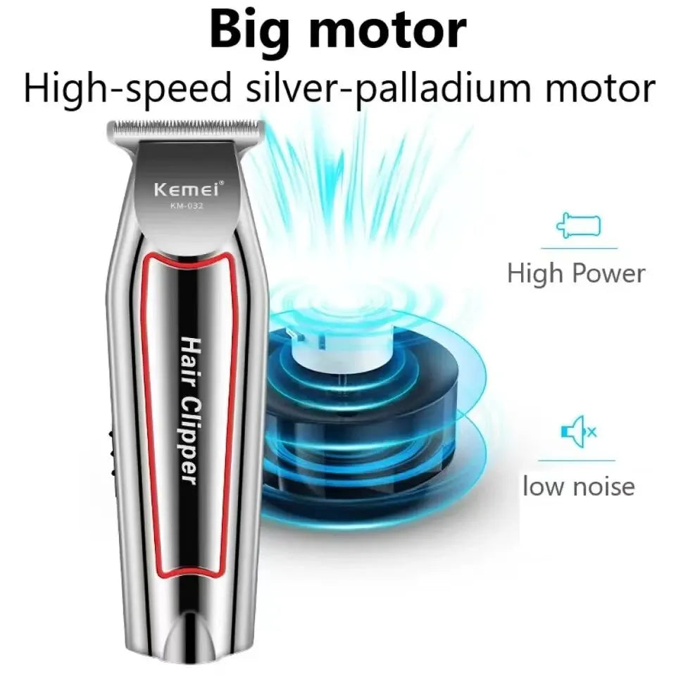 Men's Electric Hair & Beard Trimmer Professional Grooming Kit