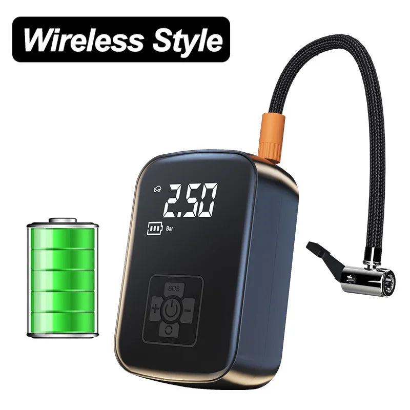 Wireless Car Air Compressor Electric Pump