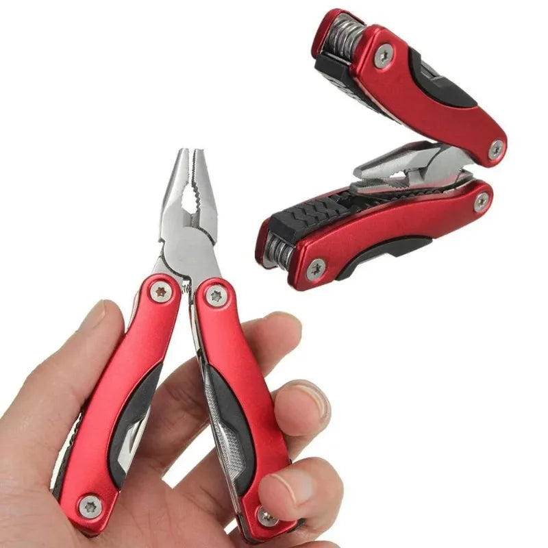 9-in-1 Stainless Steel Outdoor Survival Multi-Tool-Compact Camping Gear