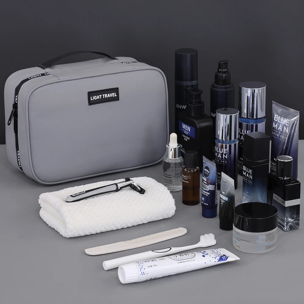 Hanging Travel Toiletry Bag ( Canvas/Nylon )