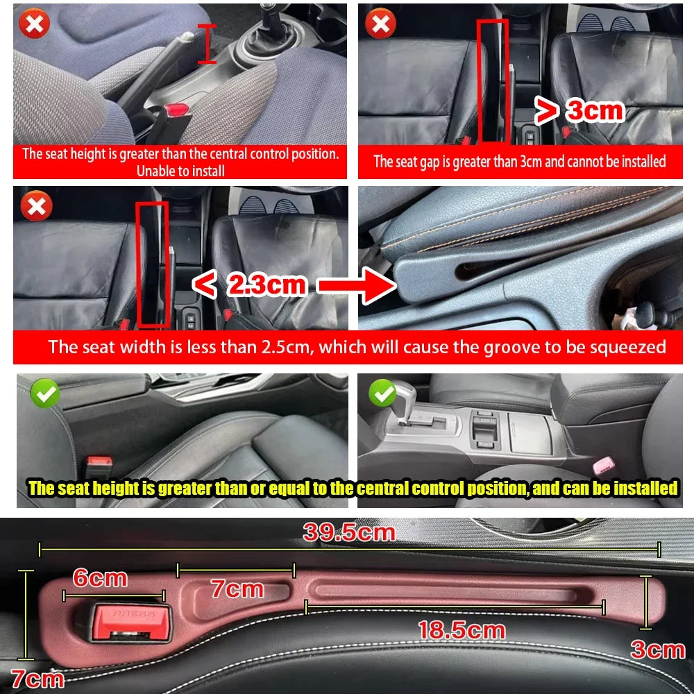 Car Seat Gap Organizer - Keep Essentials Within Reach