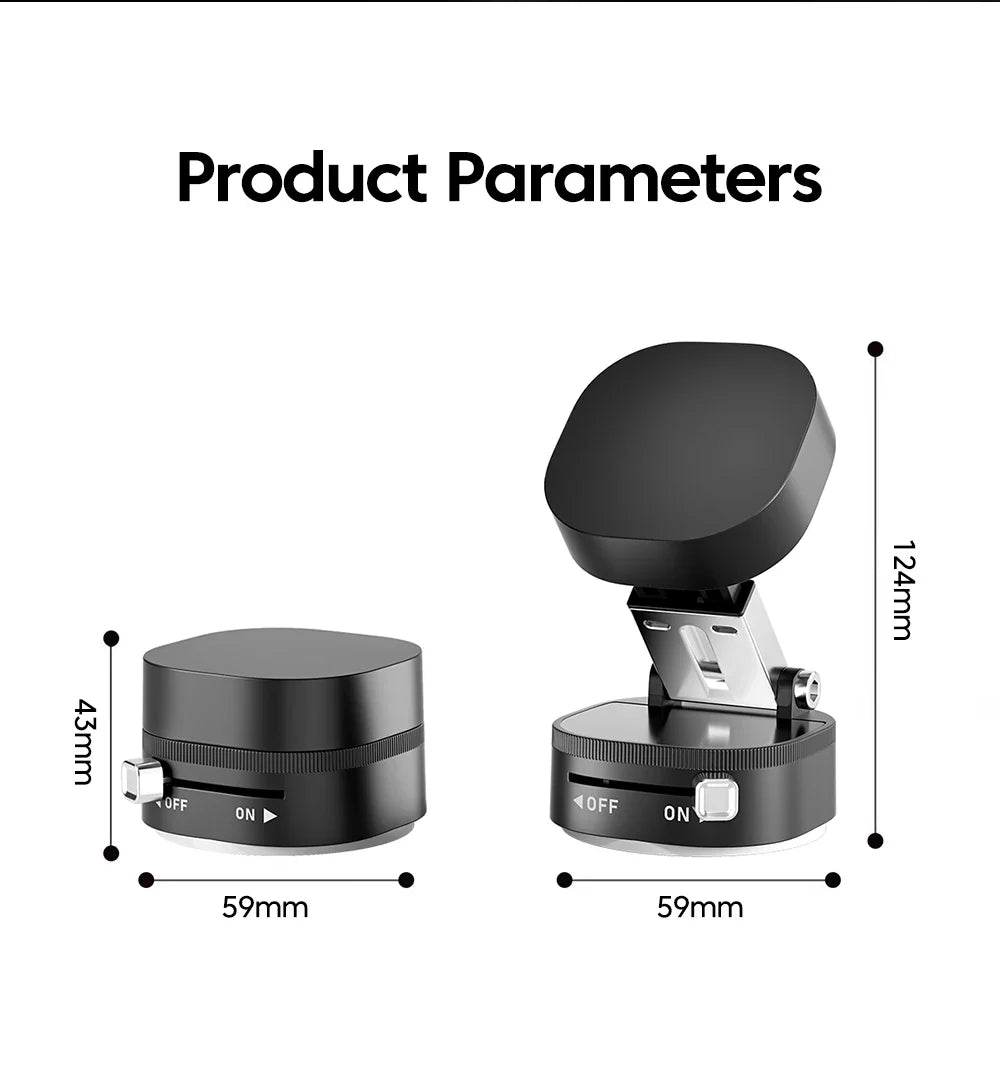 Magnetic Phone Holder Portable Multifunctional Foldable Car Holder