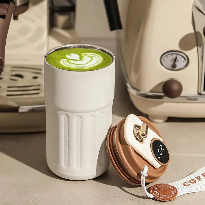 Smart Stainless Steel Travel Mug- Insulated Coffee & Tea Tumbler
