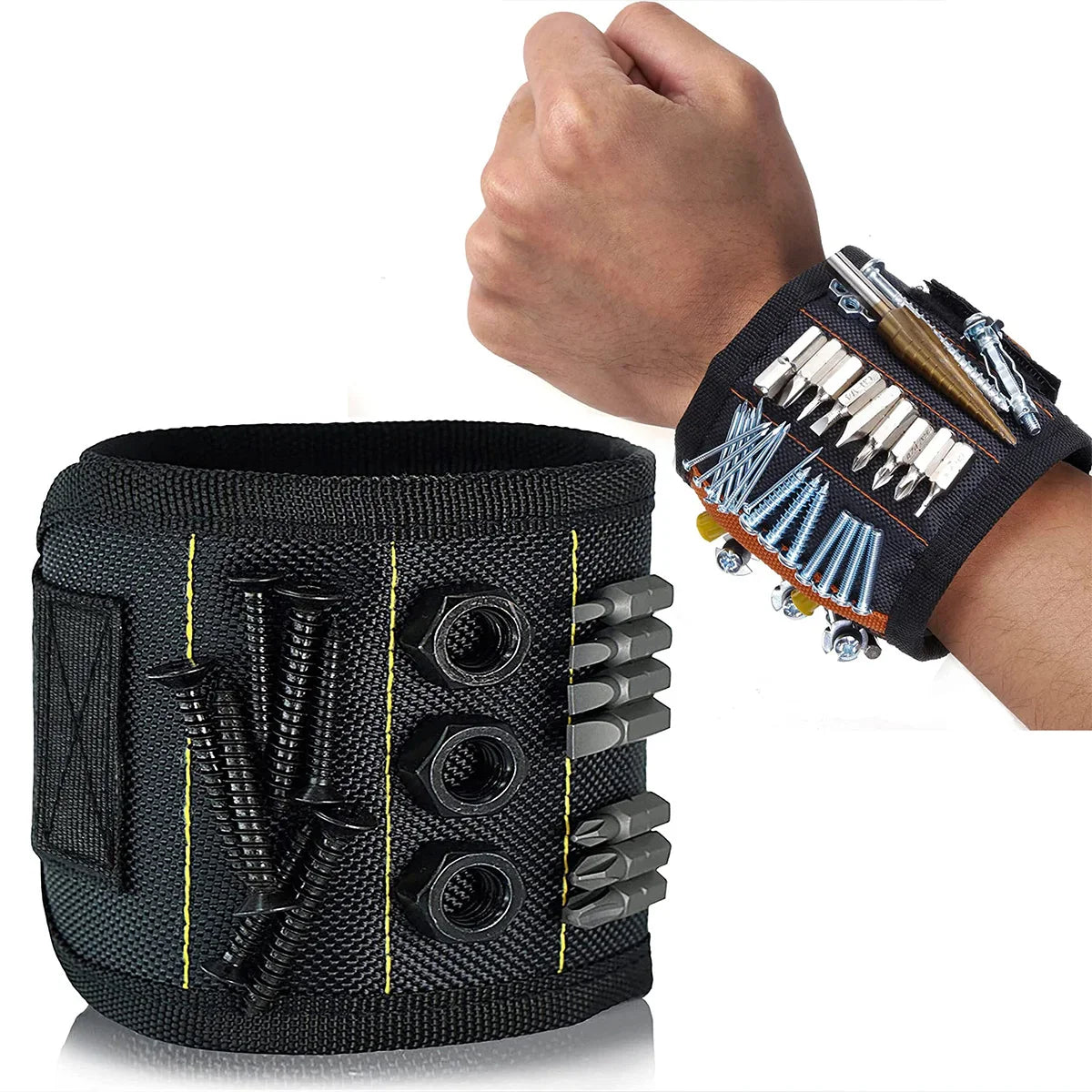 Magnetic Wrist Tool Bracelet- Practical Gift for Him