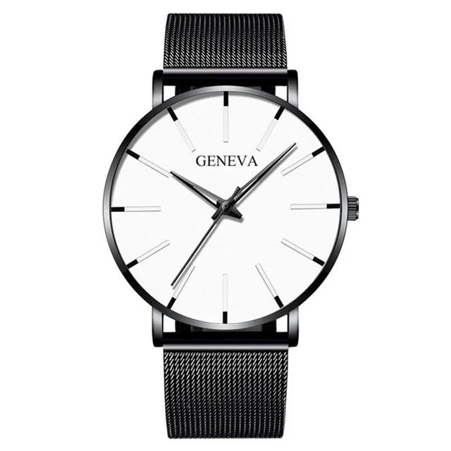 Minimalist Men's Fashion Ultra -Thin Quartz Watch