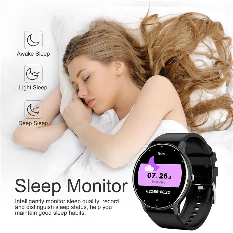 LIGE Smart Watch - Bluetooth Calling, Fitness & Sleep Tracker, Compatible with IOS & Android