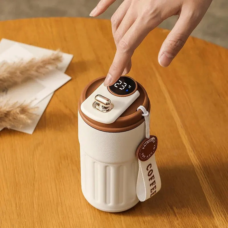 Smart Stainless Steel Travel Mug- Insulated Coffee & Tea Tumbler