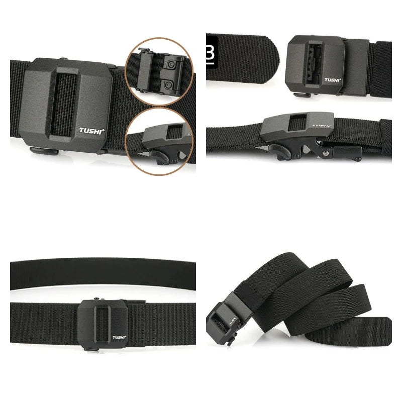 Men's Belt  – Rugged Hold, Zero Slip, TactiFit, Military Grade