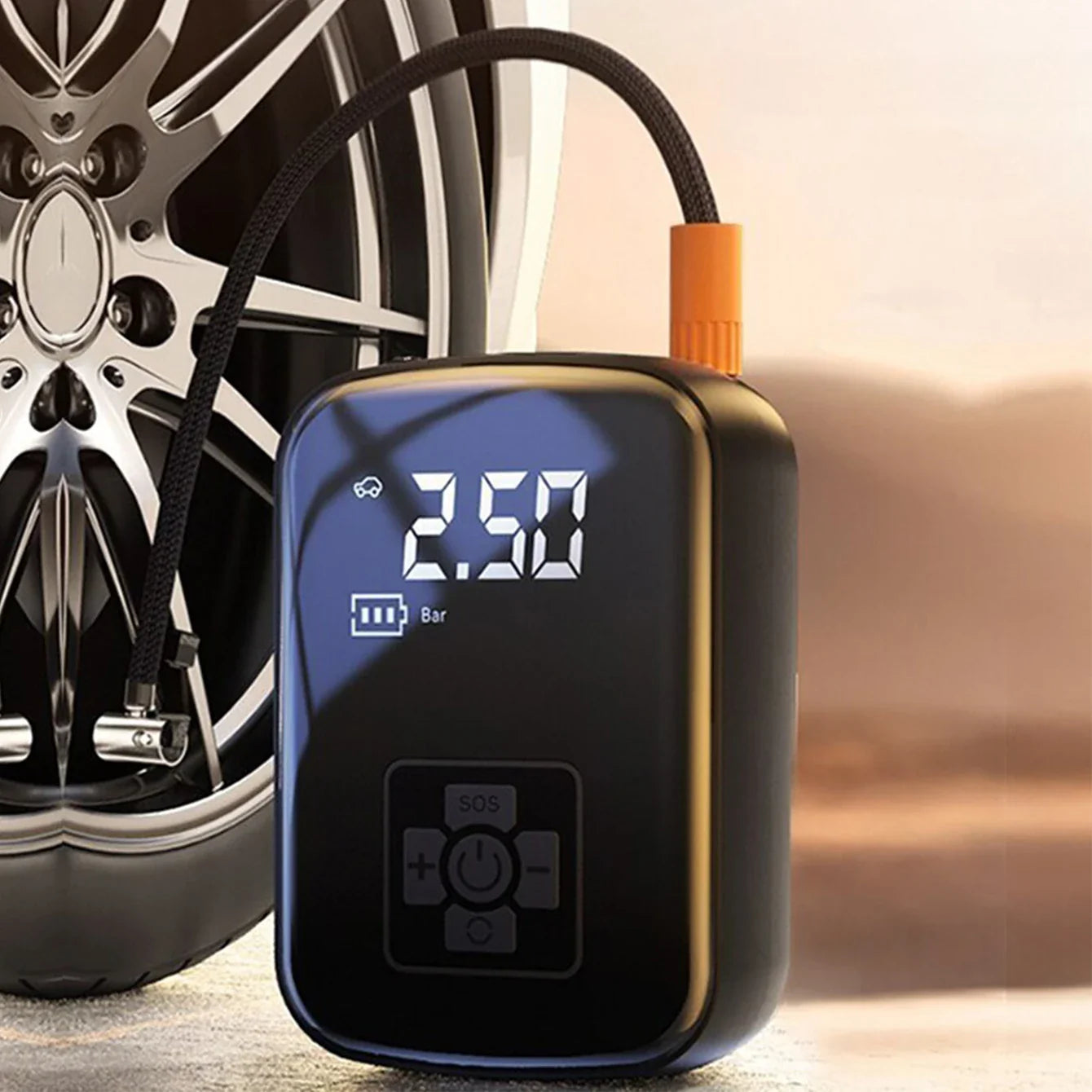Wireless Car Air Compressor Electric Pump