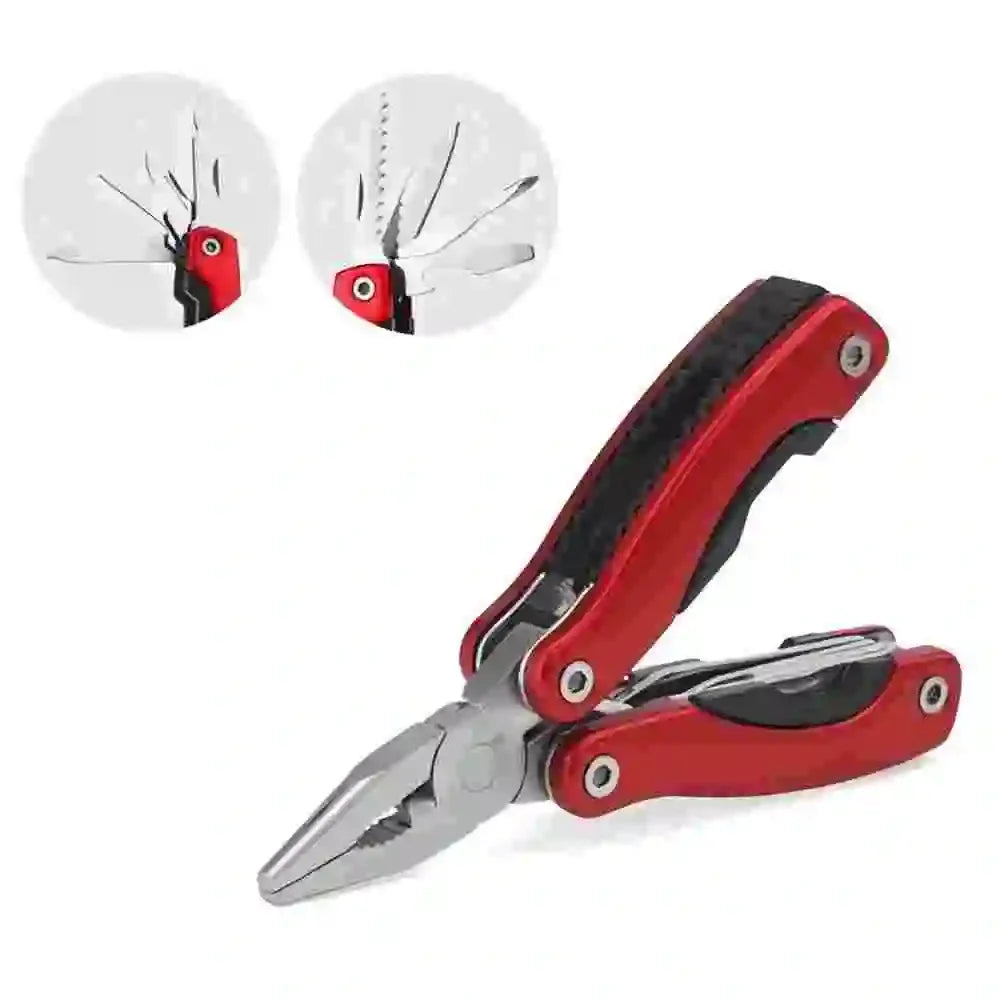 9-in-1 Stainless Steel Outdoor Survival Multi-Tool-Compact Camping Gear