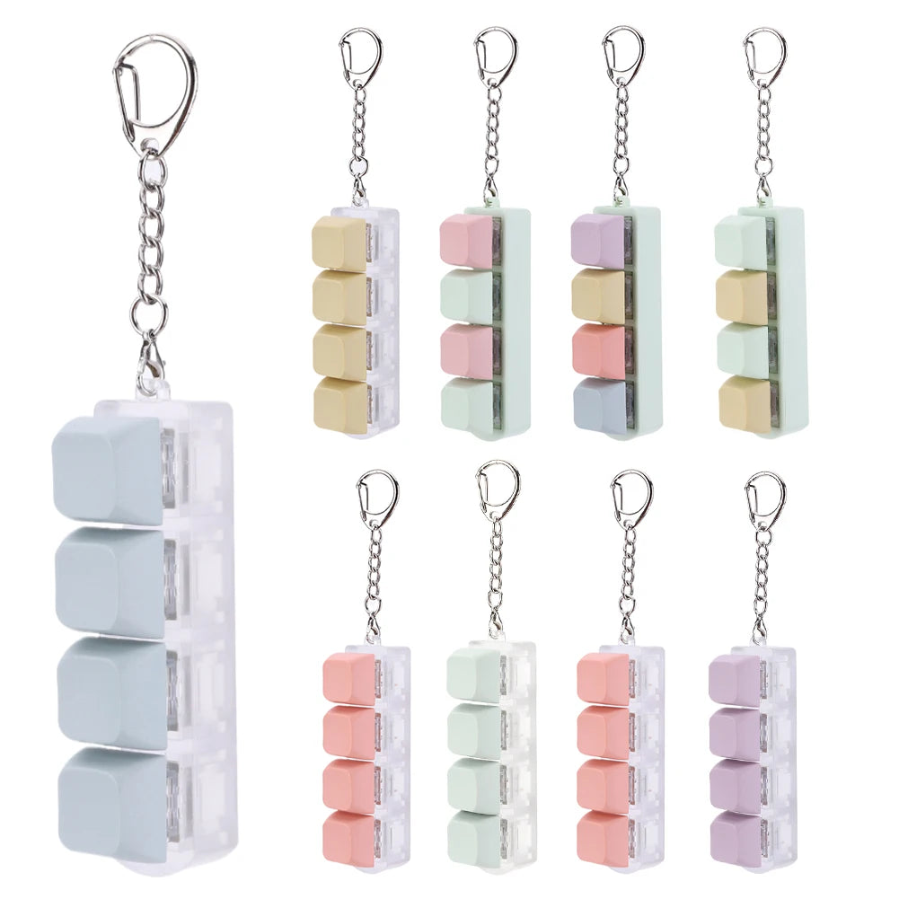 Fidget Keychain - Gift for Him, Stress Relief