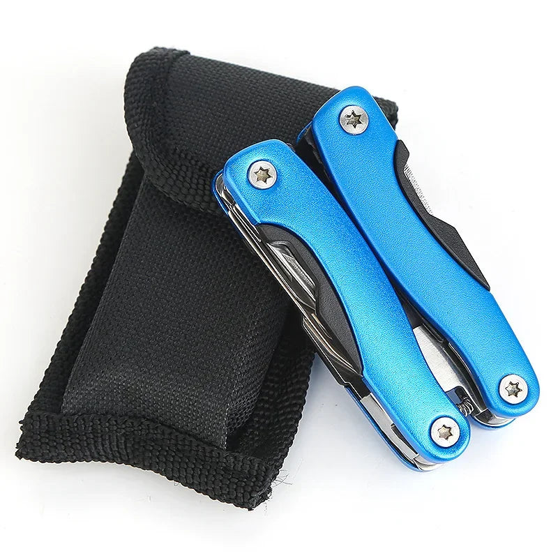 9-in-1 Stainless Steel Outdoor Survival Multi-Tool-Compact Camping Gear