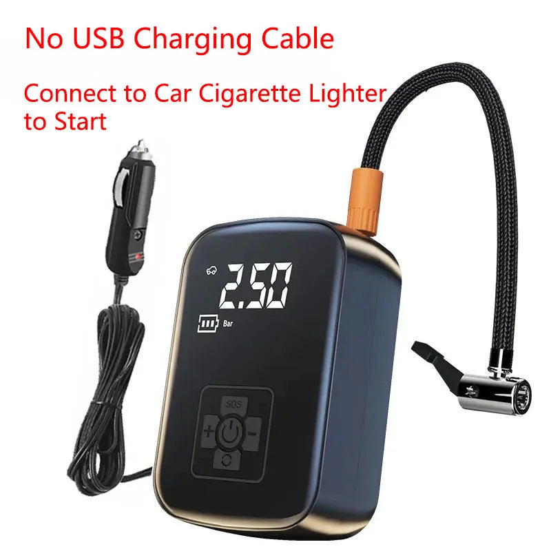 Wireless Car Air Compressor Electric Pump