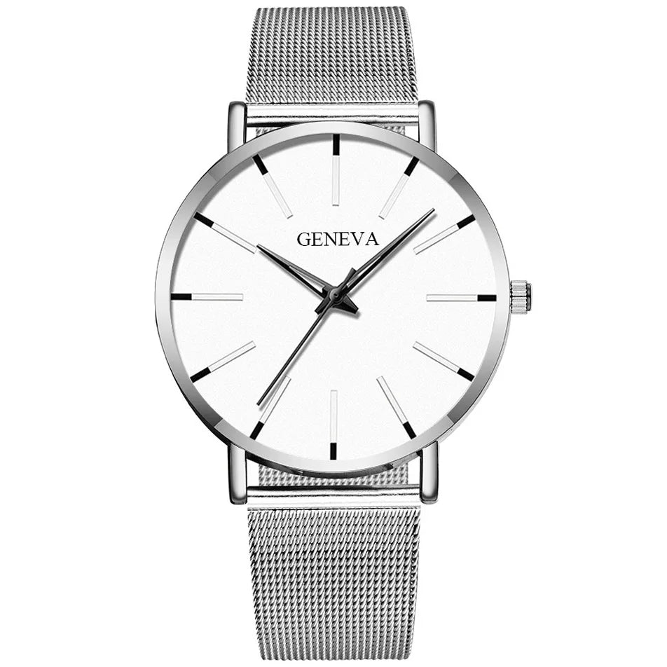Minimalist Men's Fashion Ultra -Thin Quartz Watch