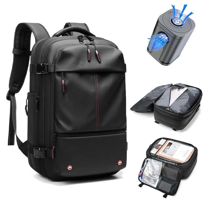 Men’s Vacuum Compression Backpack - Ultimate Travel Accessory