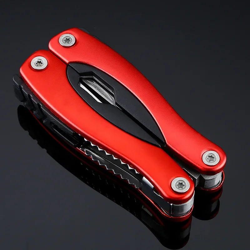 9-in-1 Stainless Steel Outdoor Survival Multi-Tool-Compact Camping Gear