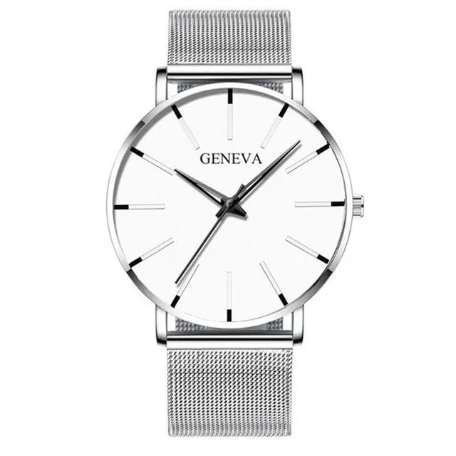 Minimalist Men's Fashion Ultra -Thin Quartz Watch