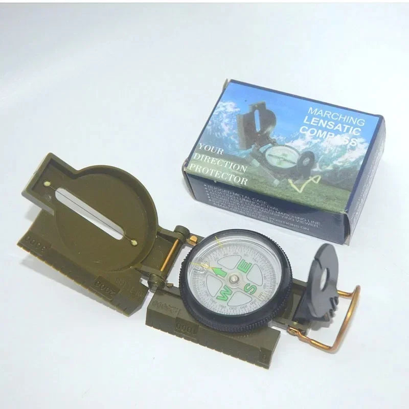 Waterproof High Precision Compass Outdoor Gadget Sports Hiking Mountaineering Professional Sight