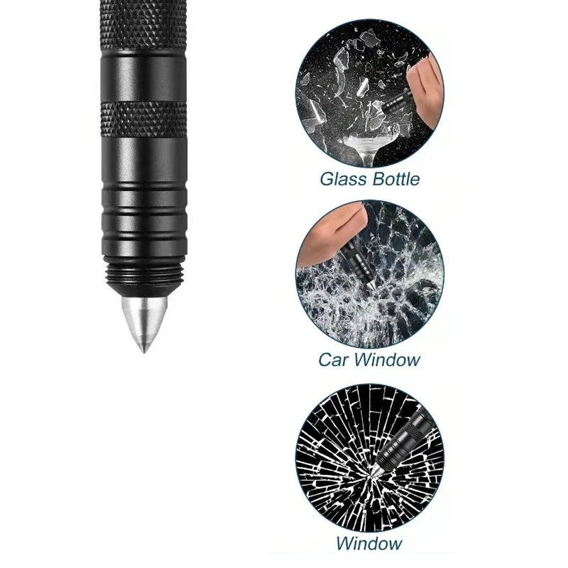 Tactical Self-Defense Pen - Multifunctional Outdoor Survival Tool