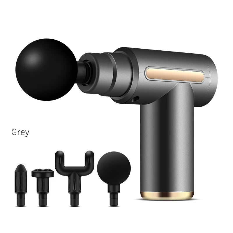 💥Portable Deep Tissue Massage Gun - 6 Speeds, 8 heads| Muscle Recovery for Men