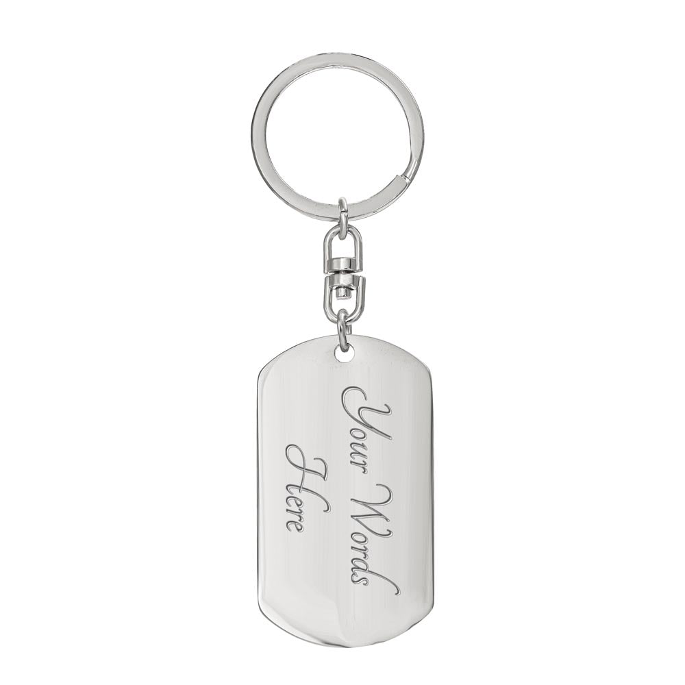 To My Boyfriend - Forever Yours Keychain Keepsake | Romantic Gift for Him