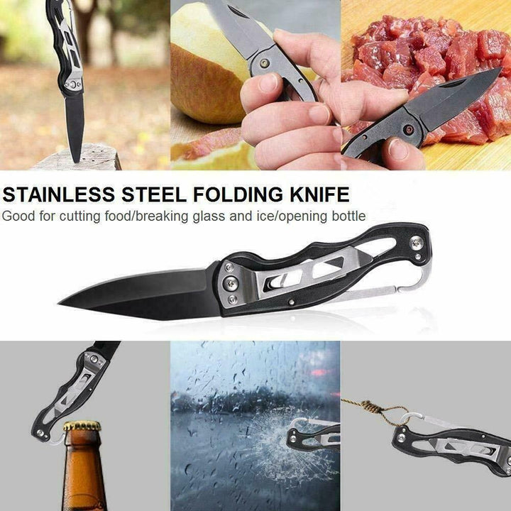 13 in 1 Outdoor Emergency Survival Kit- Tactical Gear for Camping & Hiking