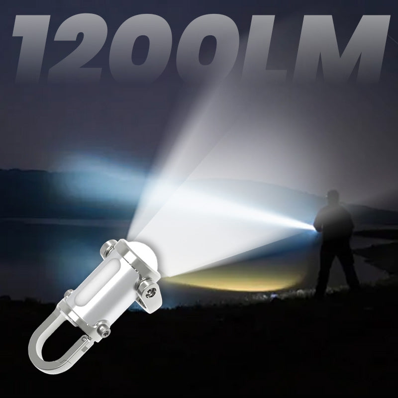 Super Bright Mini Keychain Flashlight - Portable LED Gift for Him