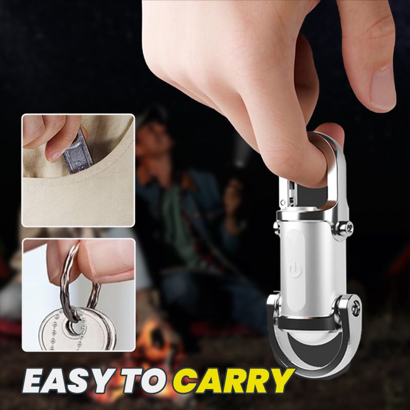 Super Bright Mini Keychain Flashlight - Portable LED Gift for Him