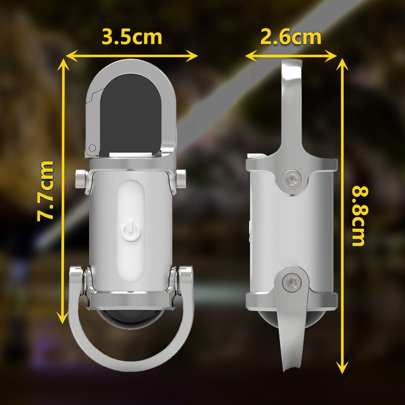 Super Bright Mini Keychain Flashlight - Portable LED Gift for Him